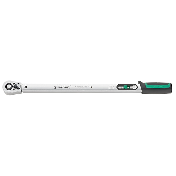 MANOSKOP torque wrench ratchet No.721/30 QUICK 60-300 Nm sq drive 1/2